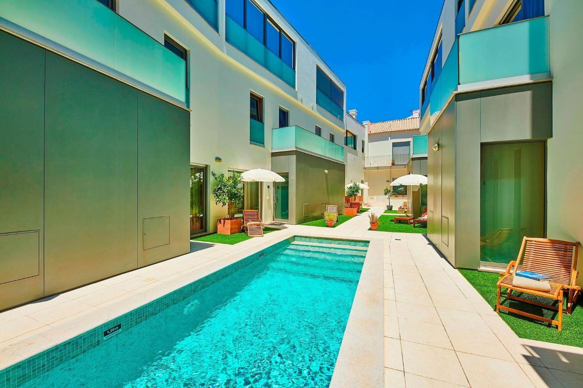 Villa Stylish Townhouse In Tavira Centre, Shared Pool Esterno foto